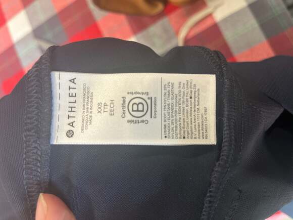 NWOT Athleta Venice Jogger Pant XXS Navy Casual Travel Sport Sport - Picture 8 of 9